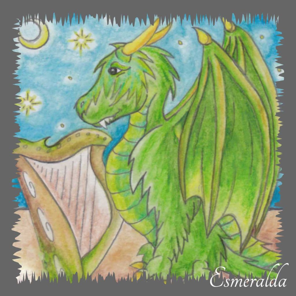 Adventskalender Türchen 17 Der Drache und das Lied der Zeit LumLetter